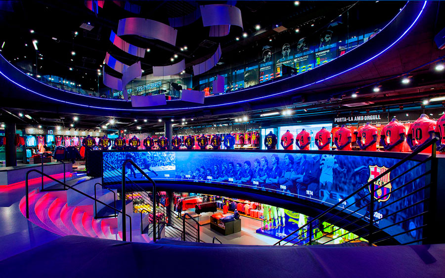 Pantalla led curva flexible